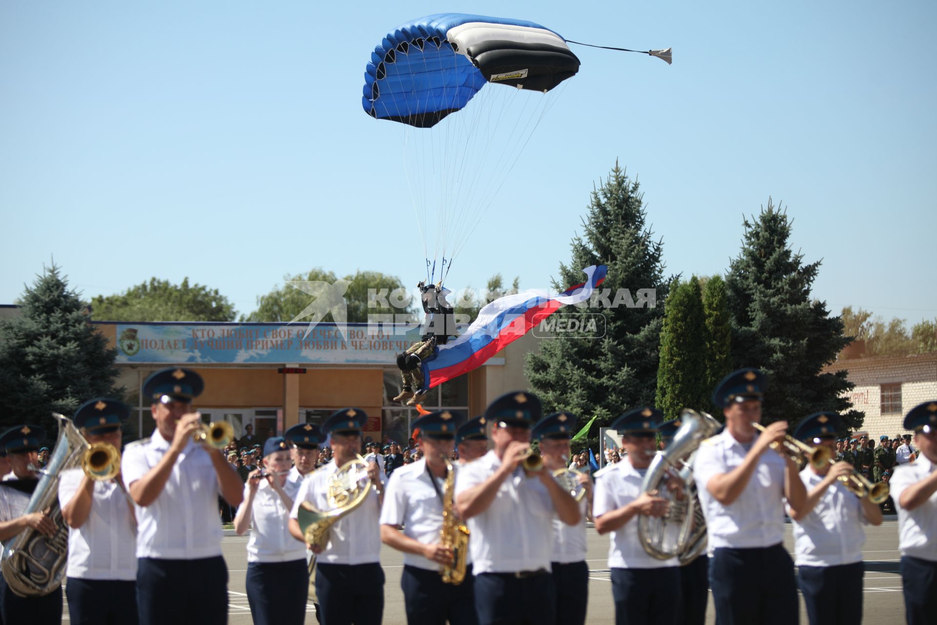 Ставрополь.  Празднование Дня Воздушно-десантных войск России.