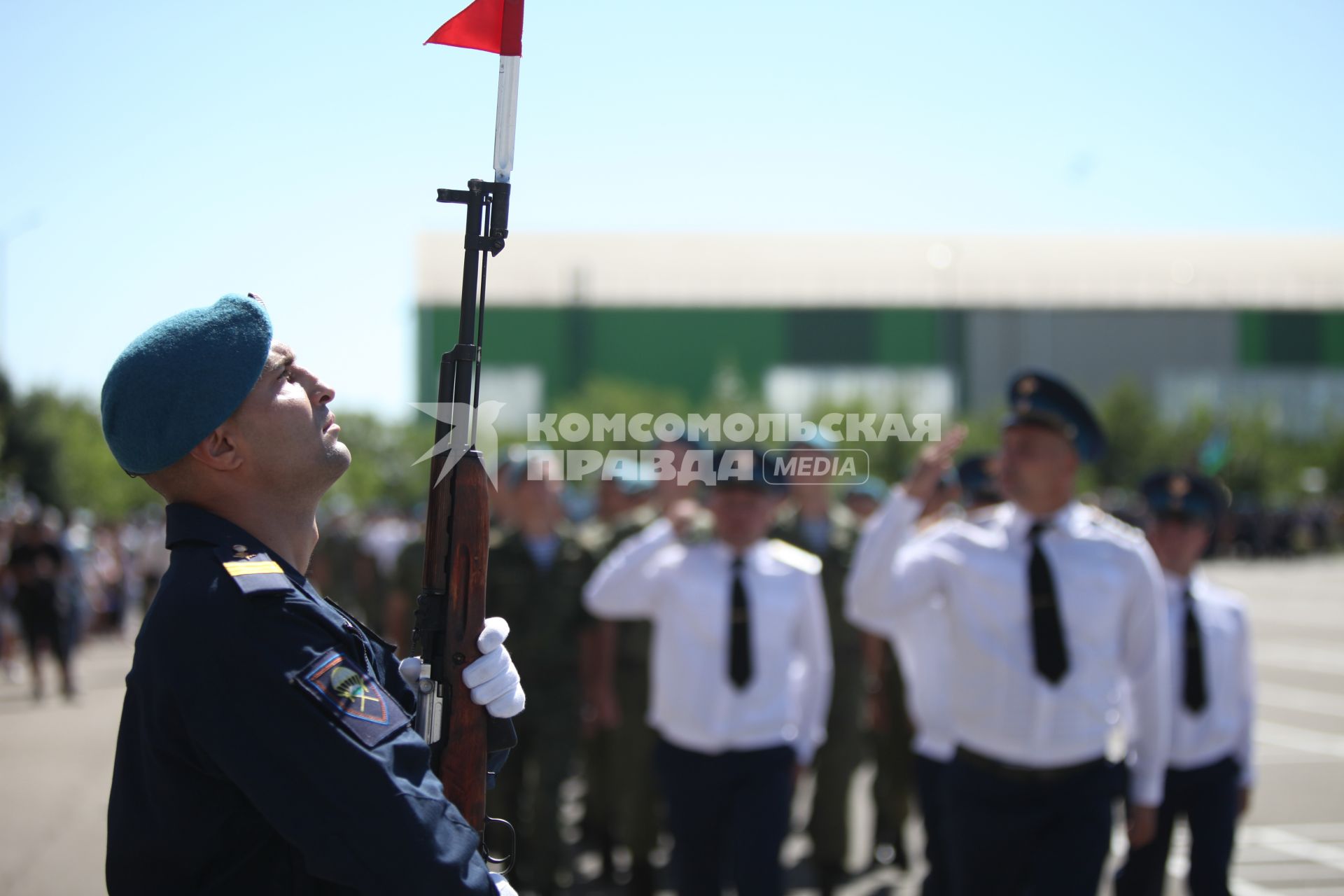 Ставрополь.  Празднование Дня Воздушно-десантных войск России.