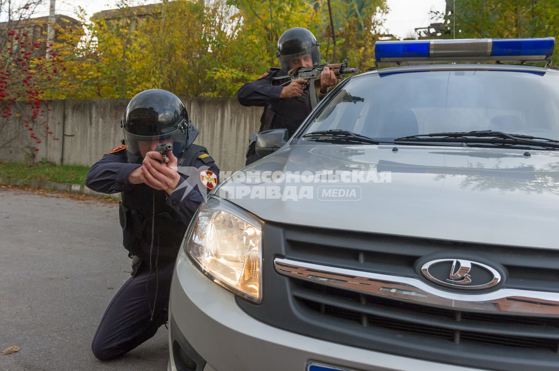 Санкт-Петербург. Сотрудники  управления вневедомственной охраны  Главного управления Росгвардии .