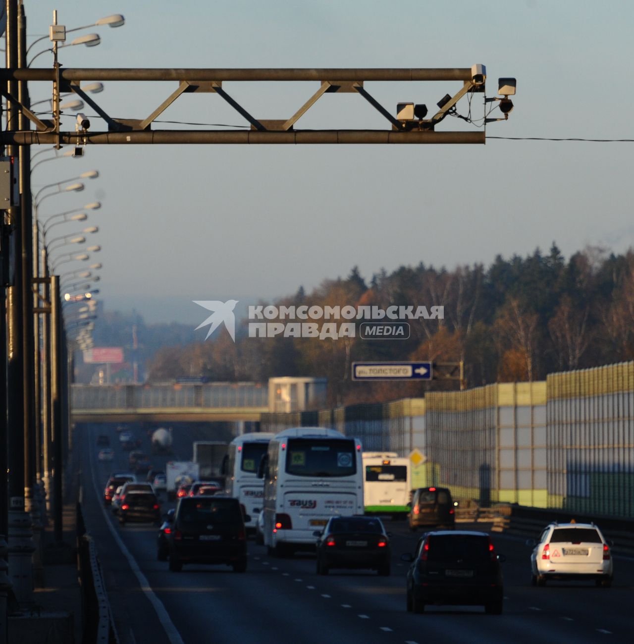 Московская область. Камеры видеоконтроля на Киевском шоссе.