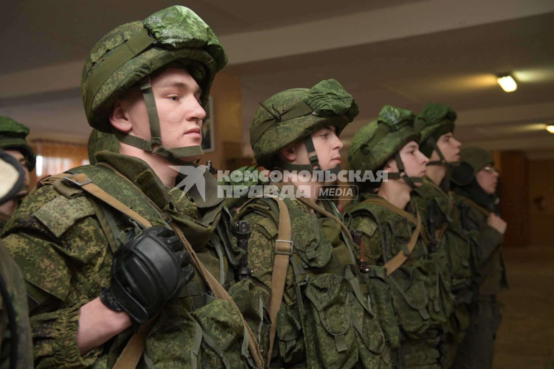 Бологое, пос.Озерный. Солдаты срочной службы .