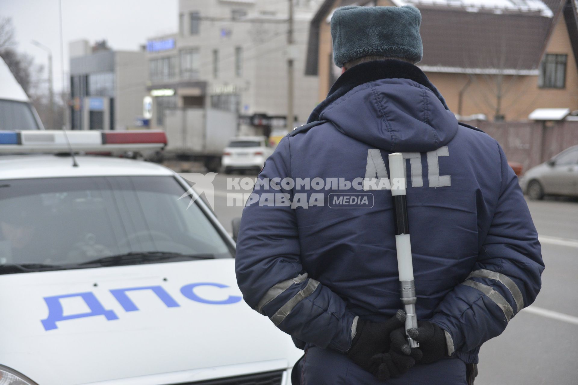 Тула. Судебные приставы совместно с сотрудниками ГИБДД провели рейд по выявлению должников на улицах города.