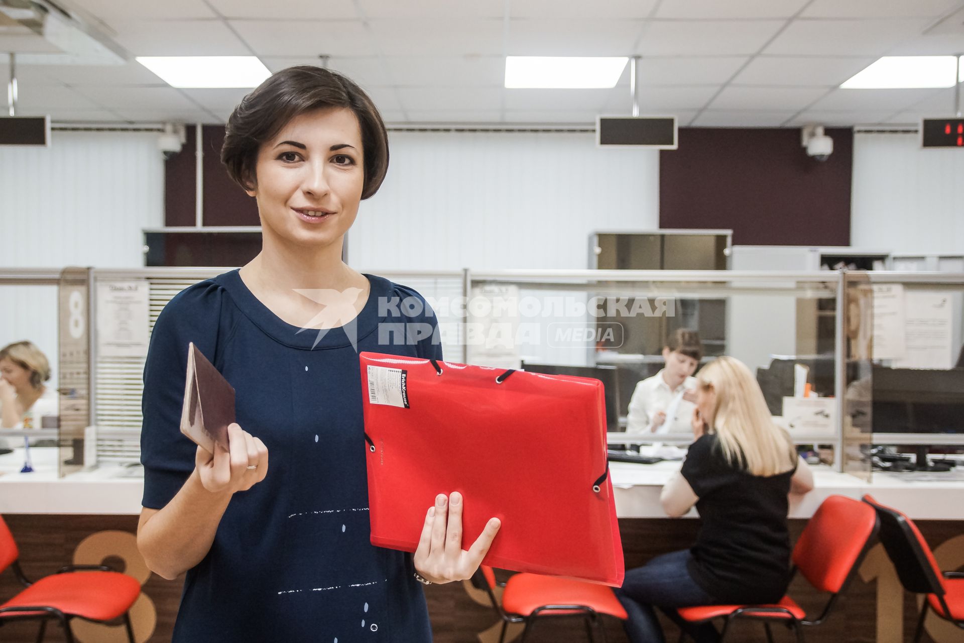 Самара. В многофункциональном центре (МФЦ) предоставления государственных и муниципальных услуг.