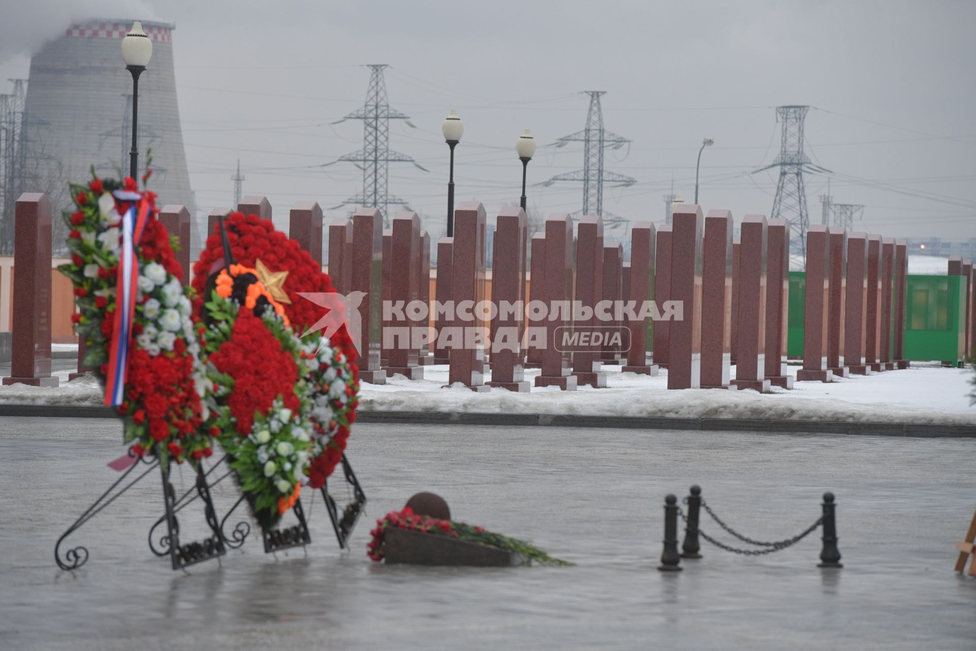 Мытищи. Федеральное военное мемориальное кладбище.