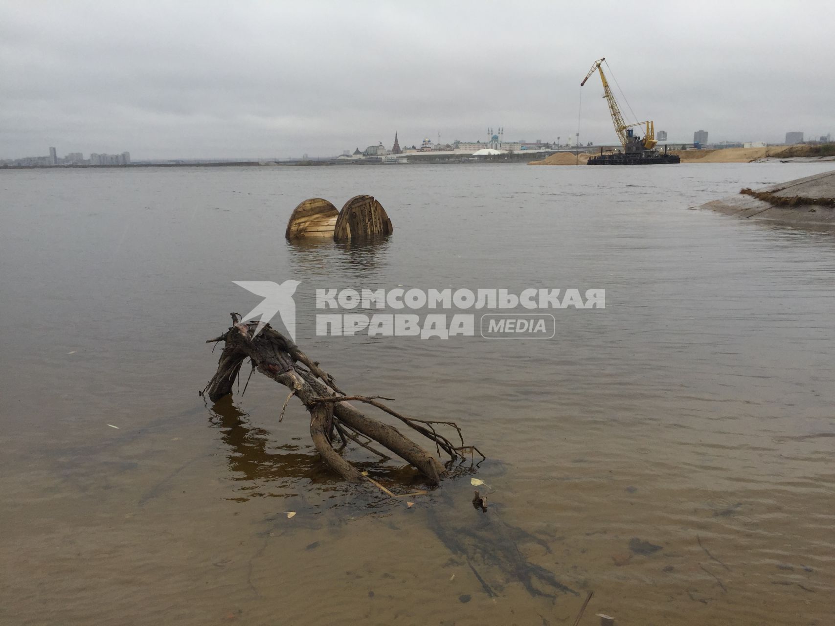 Казань. Вид на Казанский кремль.