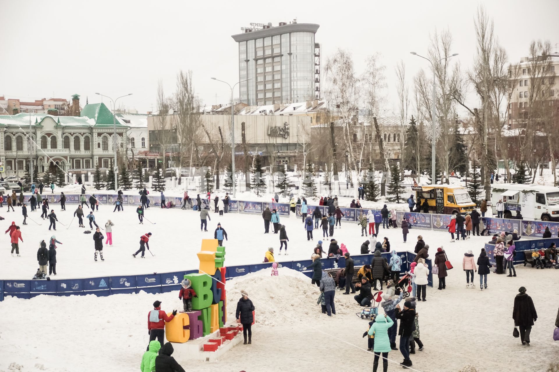 Самара. Новогодние гуляния.