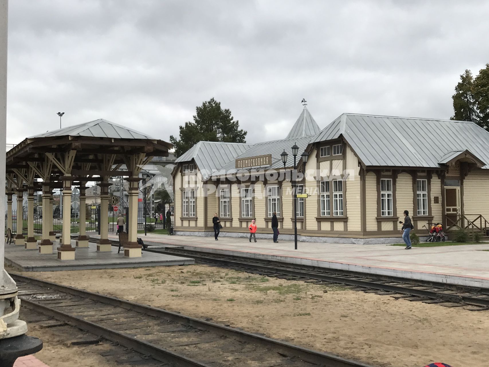 Москва.   Музейно-производственный  комплекс   `Станция Подмосковная`.