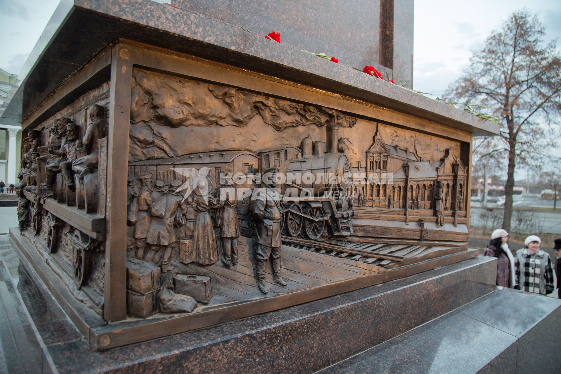 Челябинск. Торжественное открытие памятника Петру Столыпину.