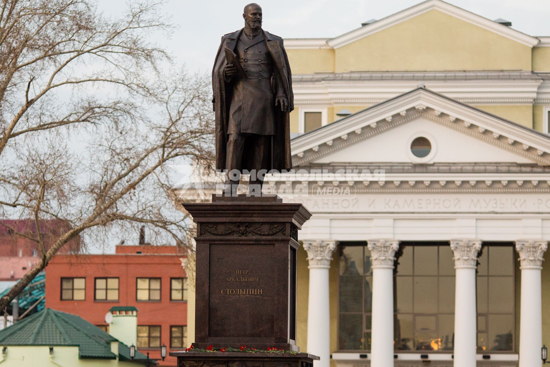 Челябинск. Торжественное открытие памятника Петру Столыпину.