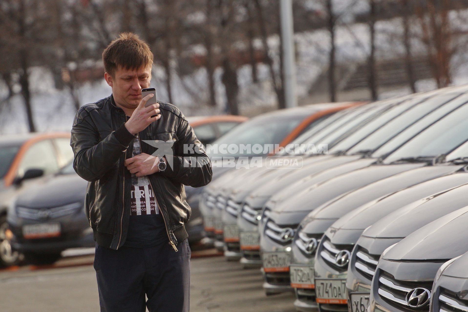 Екатеринбург. Открытие сети краткосрочной аренда автомобилей (каршеринг) \'Делимобиль\' в Екатеринбурге.