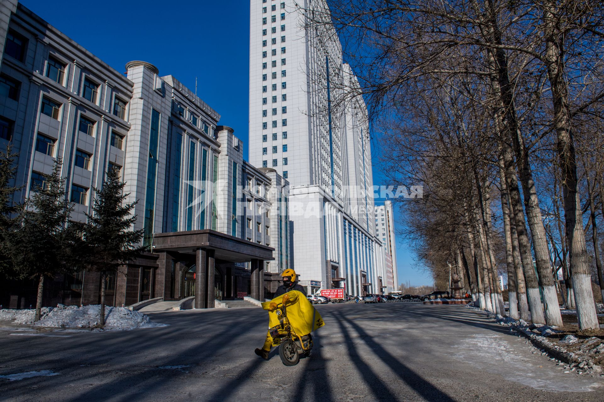 Китай, Хэйхэ. Новостройки.