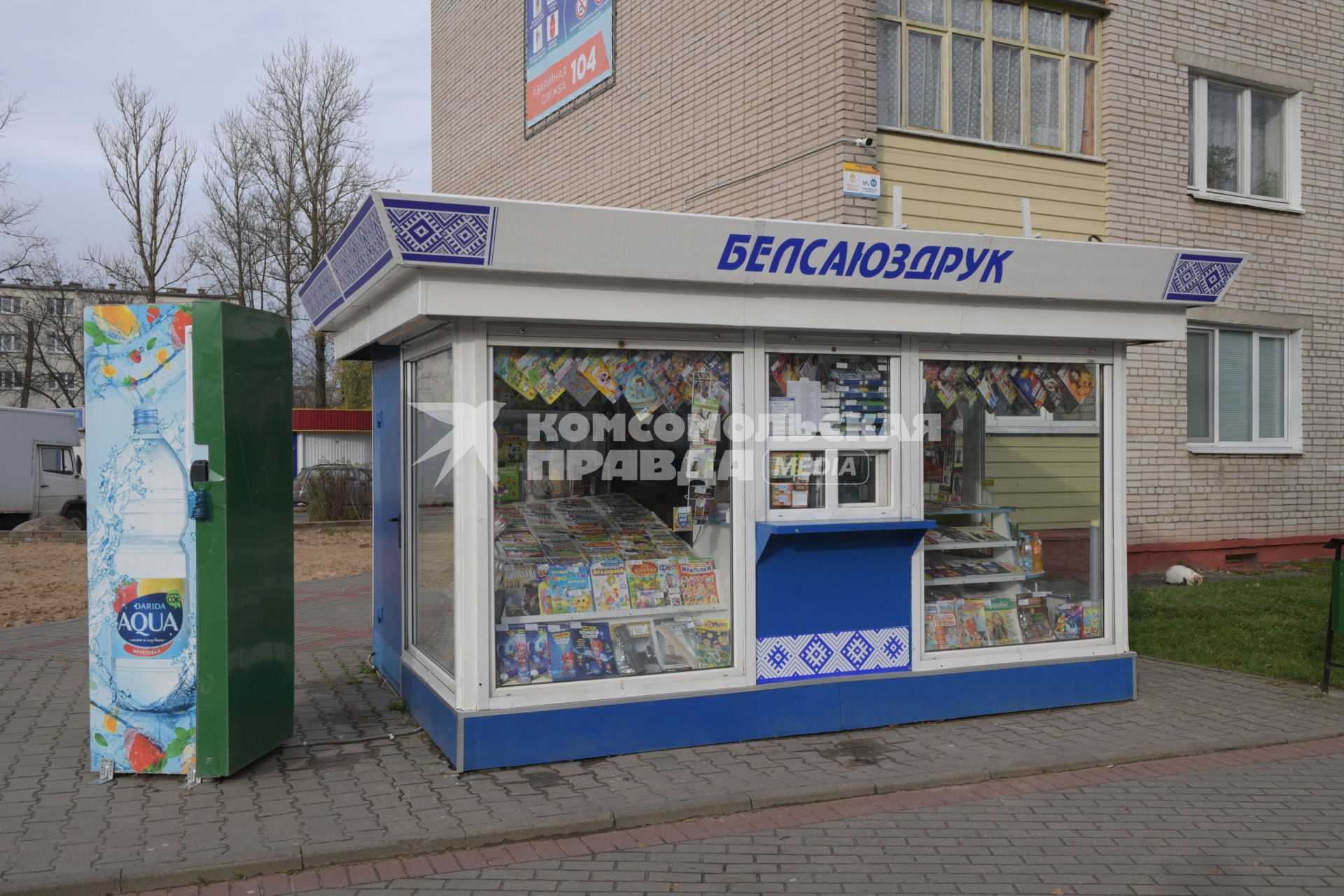 Беларусь, Жодино.  На одной из улиц города.