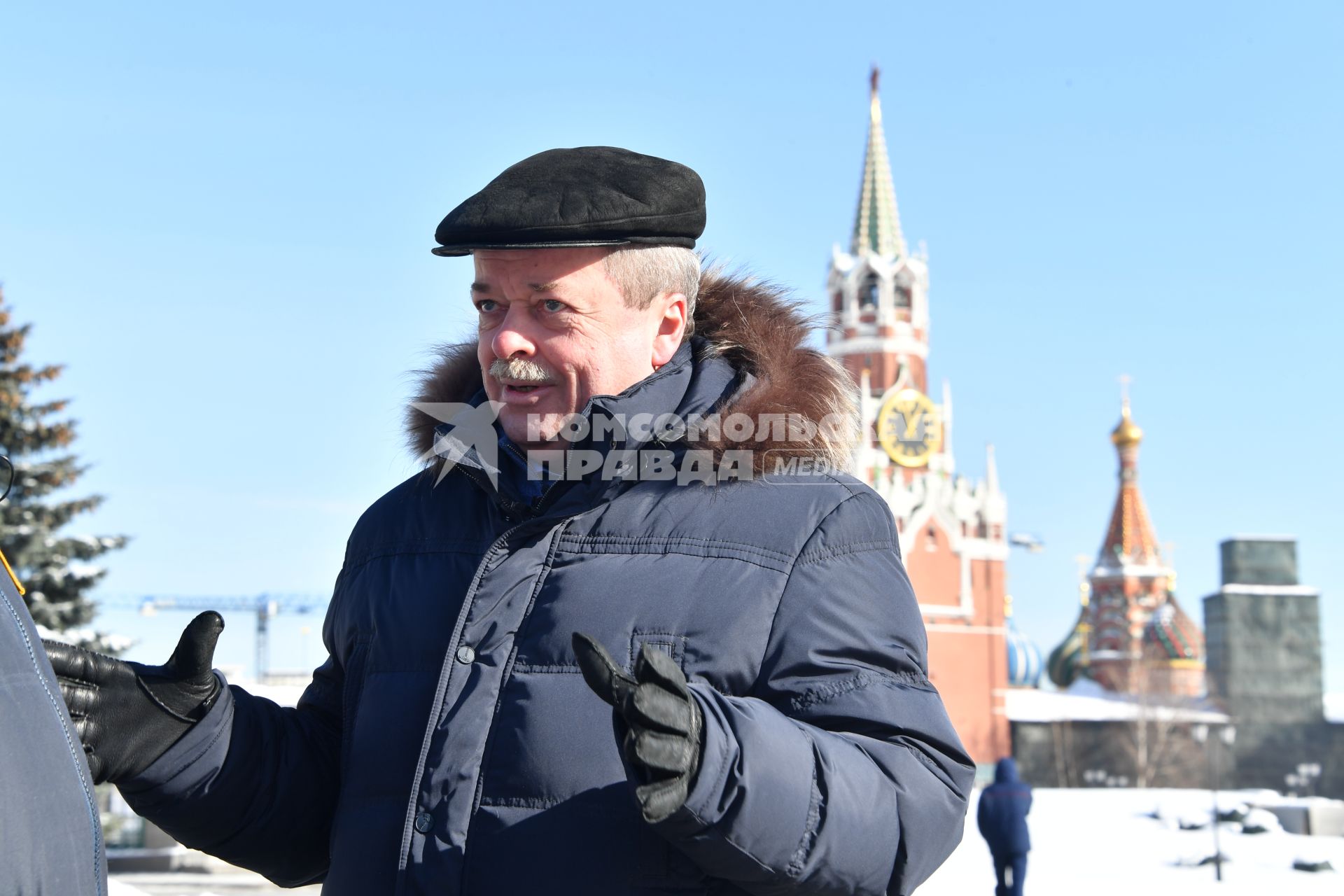 Москва. Советник директора Федеральной службы охраны России, доктор исторических наук, профессор Сергей Девятов.