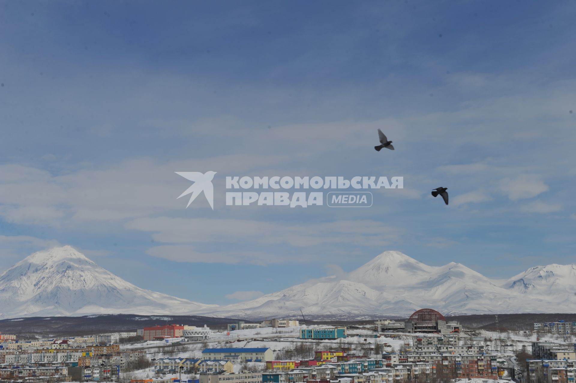 Петропавловск-Камчатский. Вид на город.