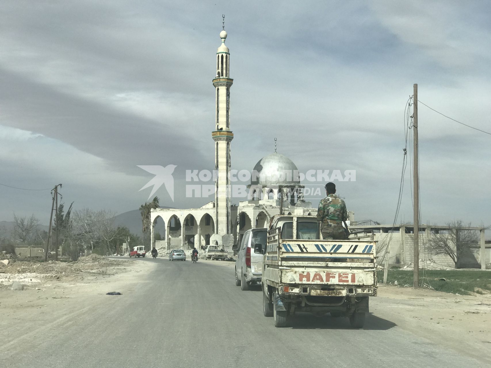 Сирия. Сирийские военные в Восточной Гуте.