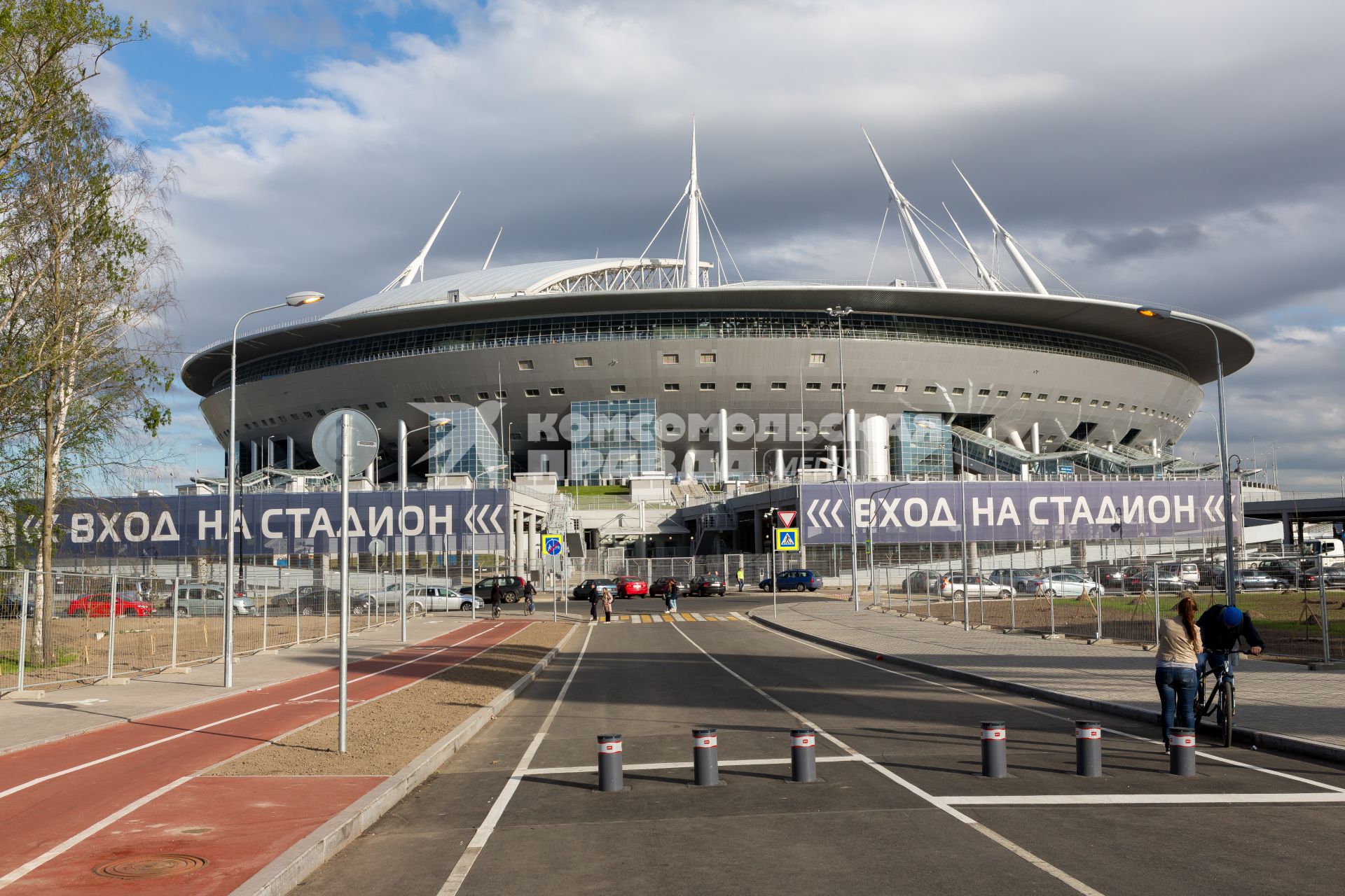 Санкт-Петербург. Стадион `Санкт-Петербург - Арена`.