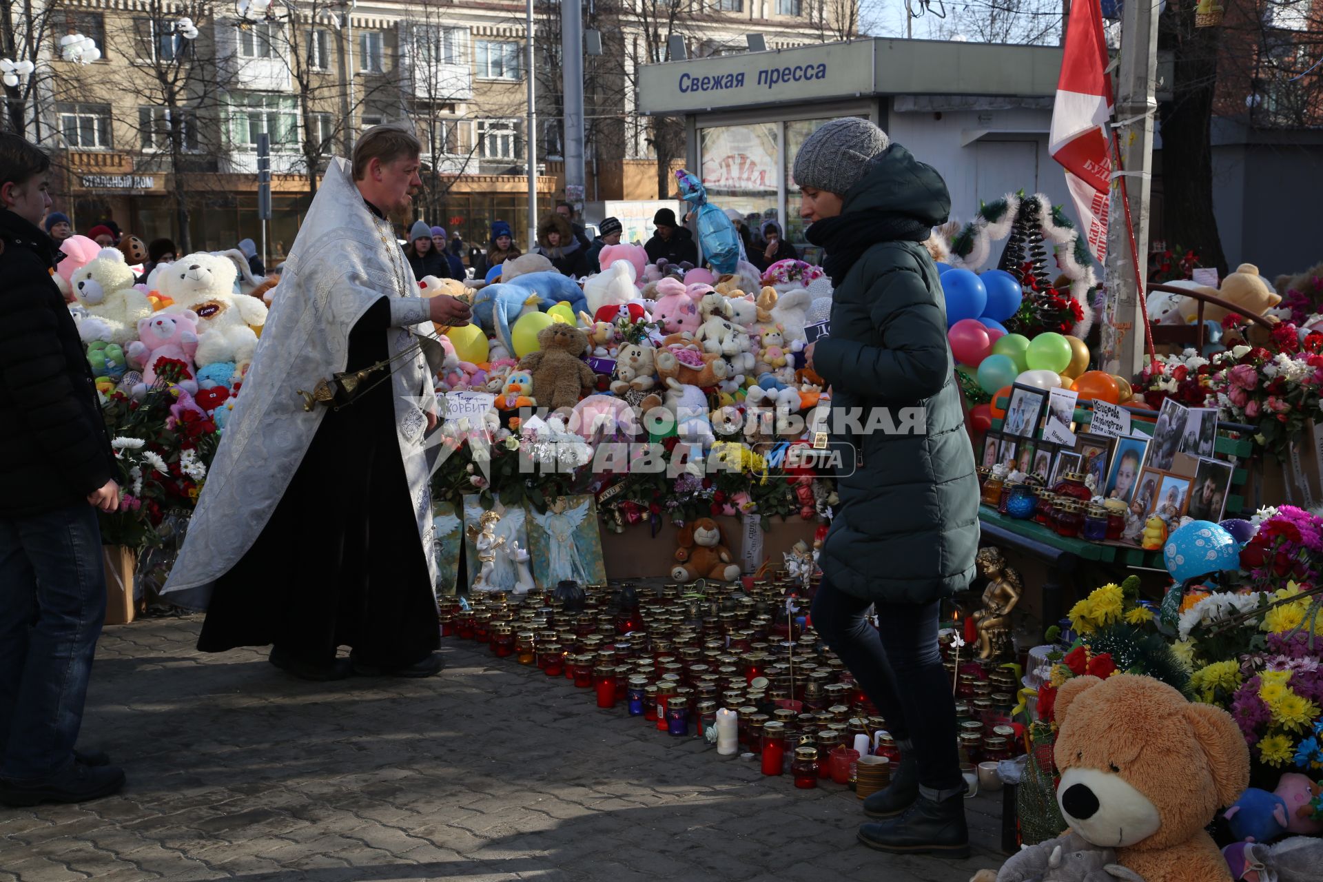 Диск 262. Кемерово Торговый Центр Зимняя Вишня март 2018 года После пожара