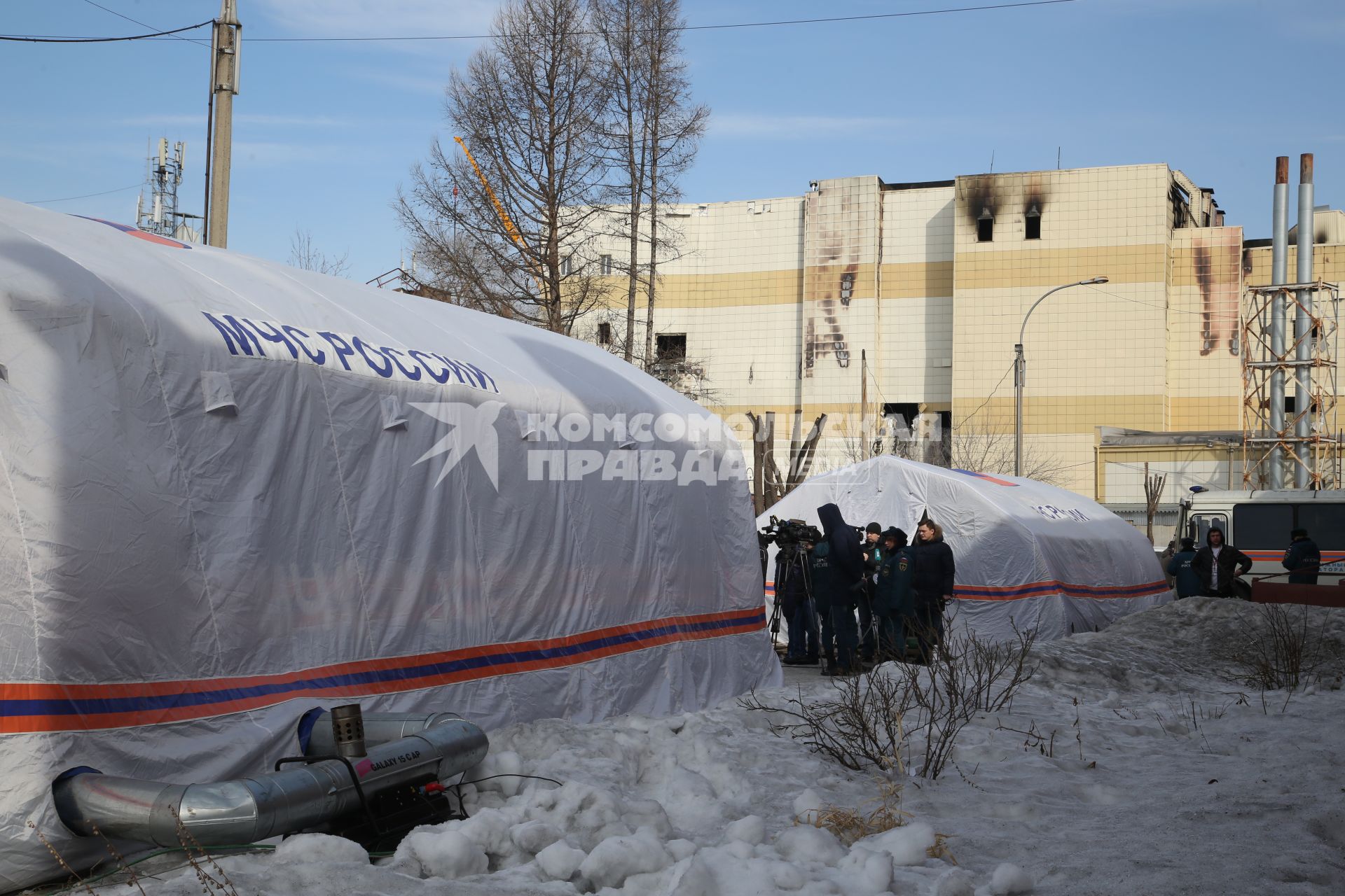 Диск 262. Кемерово Торговый Центр Зимняя Вишня март 2018 года После пожара