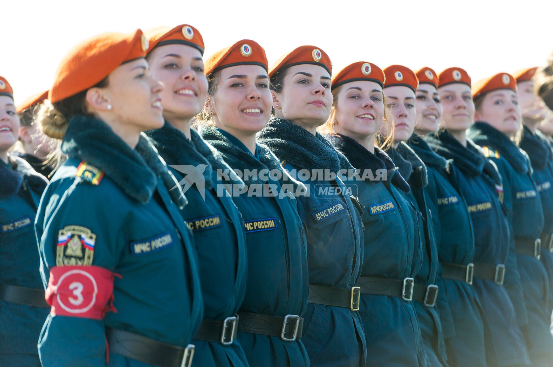 Ленинградская область. Во время репетиции парада Победы на аэродроме ВКС России в Левашово.