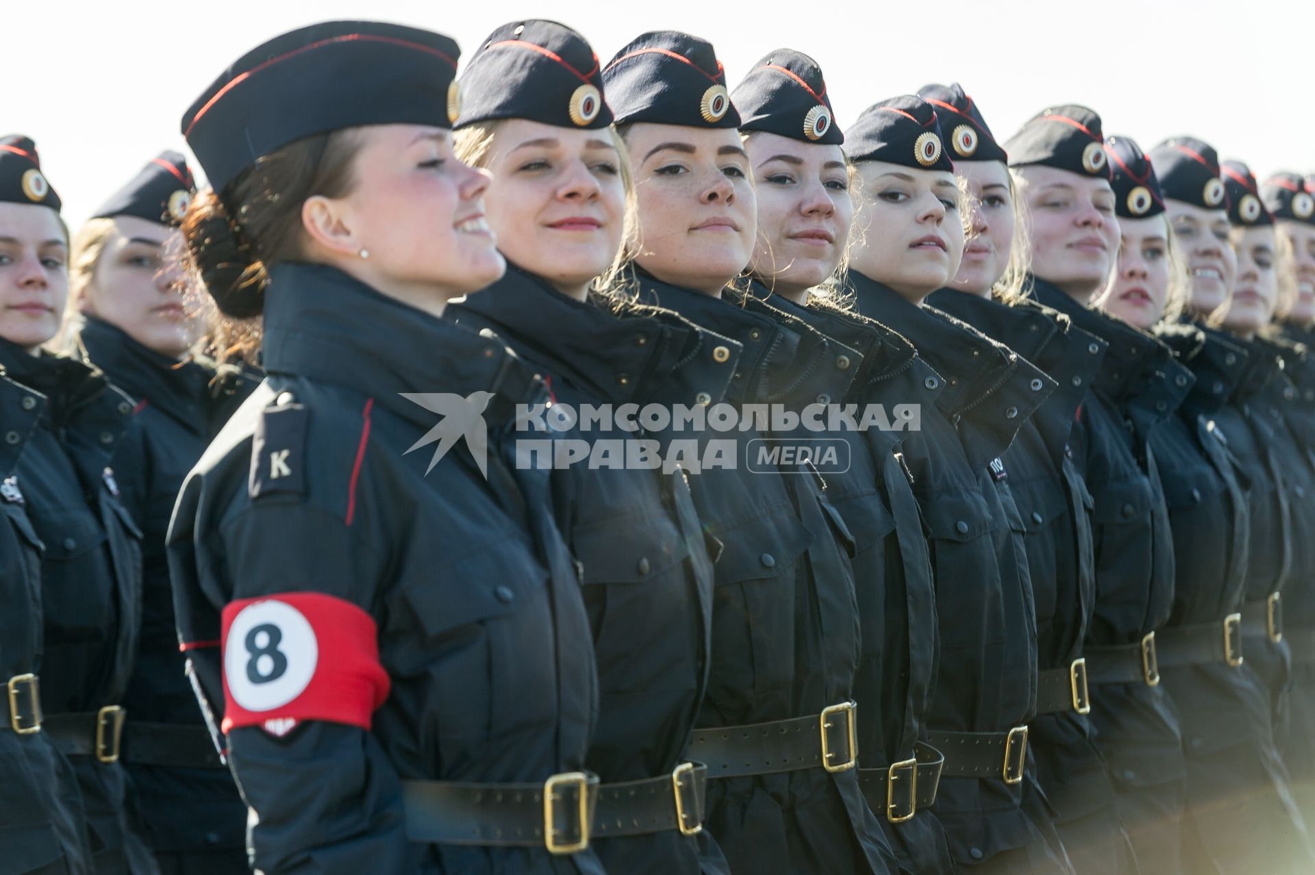 Ленинградская область. Во время репетиции парада Победы на аэродроме ВКС России в Левашово.