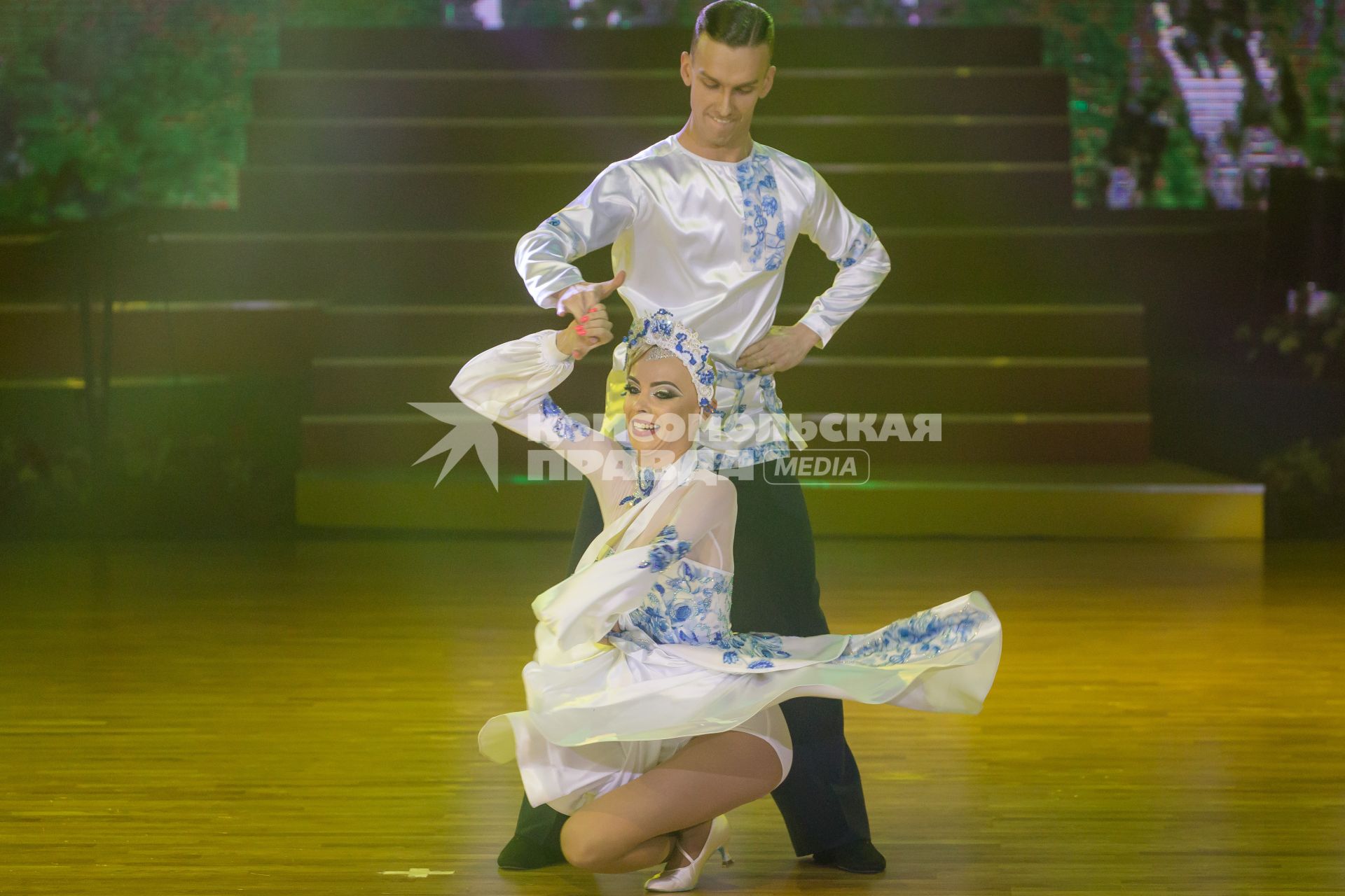 Челябинск. Участники чемпионата и Кубка мира по танцевальному спорту.