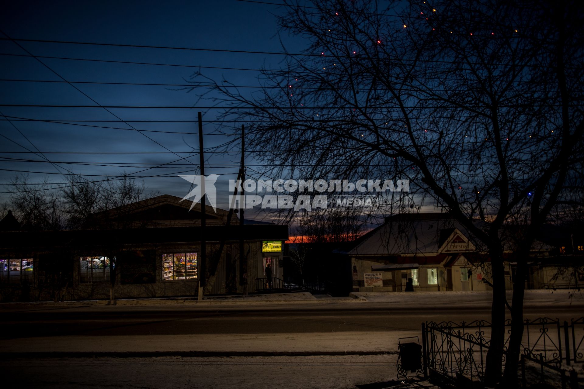 Забайкальск. Магазины в поселке.