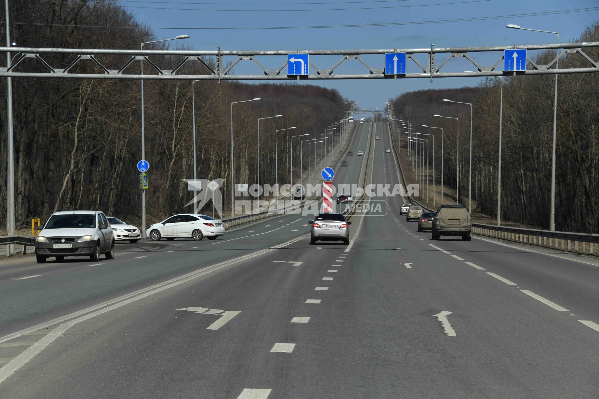 Самара. Дорога с новым покрытием.