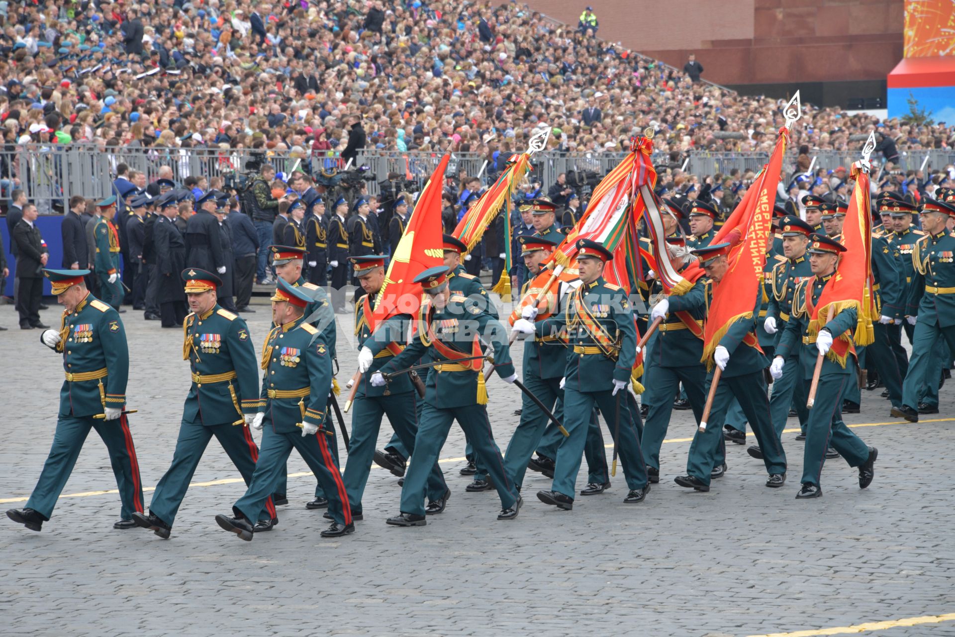 Москва. Во время генеральной репетиции парада на Красной площади, посвященного 73-й годовщине Победы в Великой Отечественной войне.