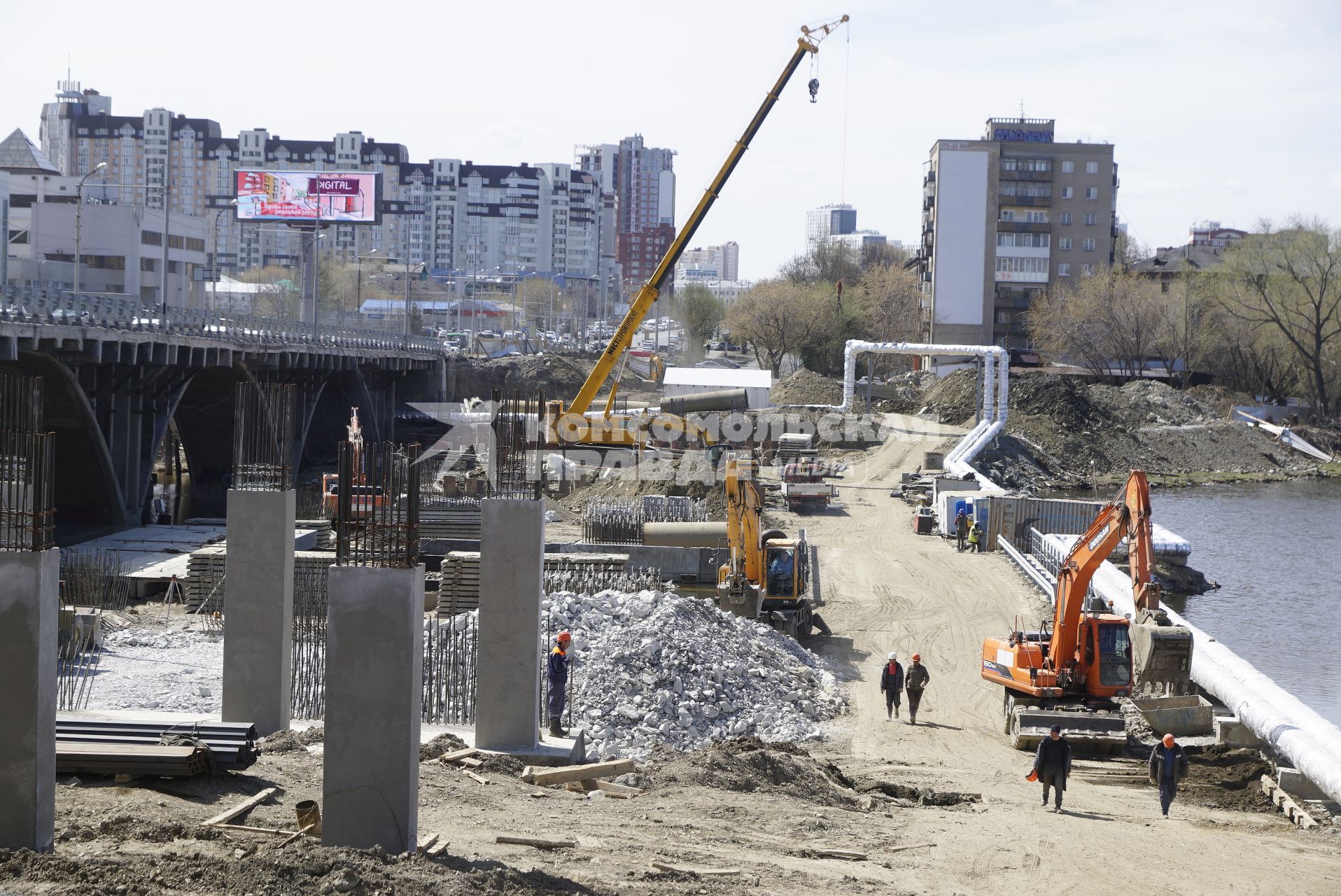 Екатеринбург. Реконструкция Макаровского моста