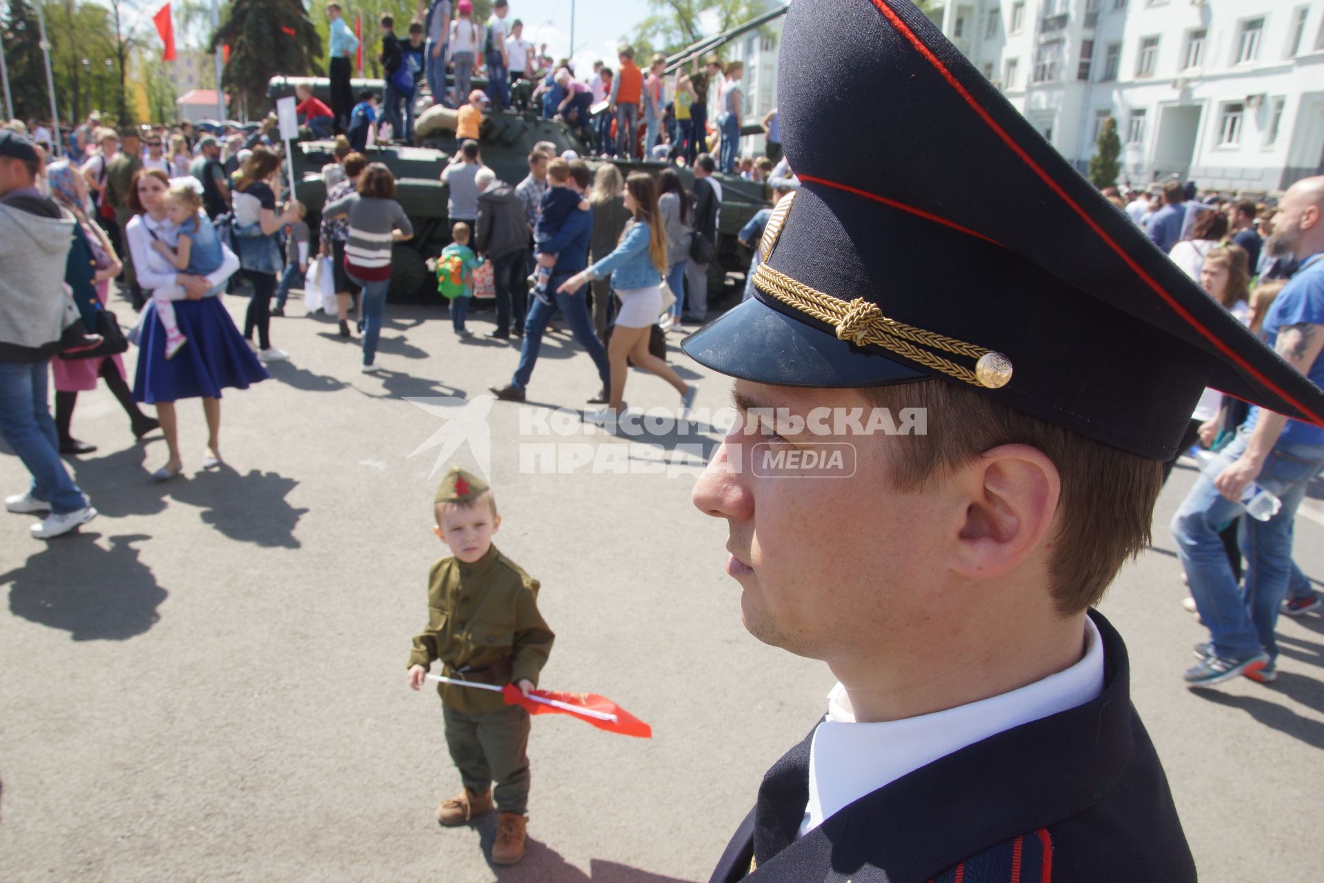 Самара. Во время разднования Дня Победы.