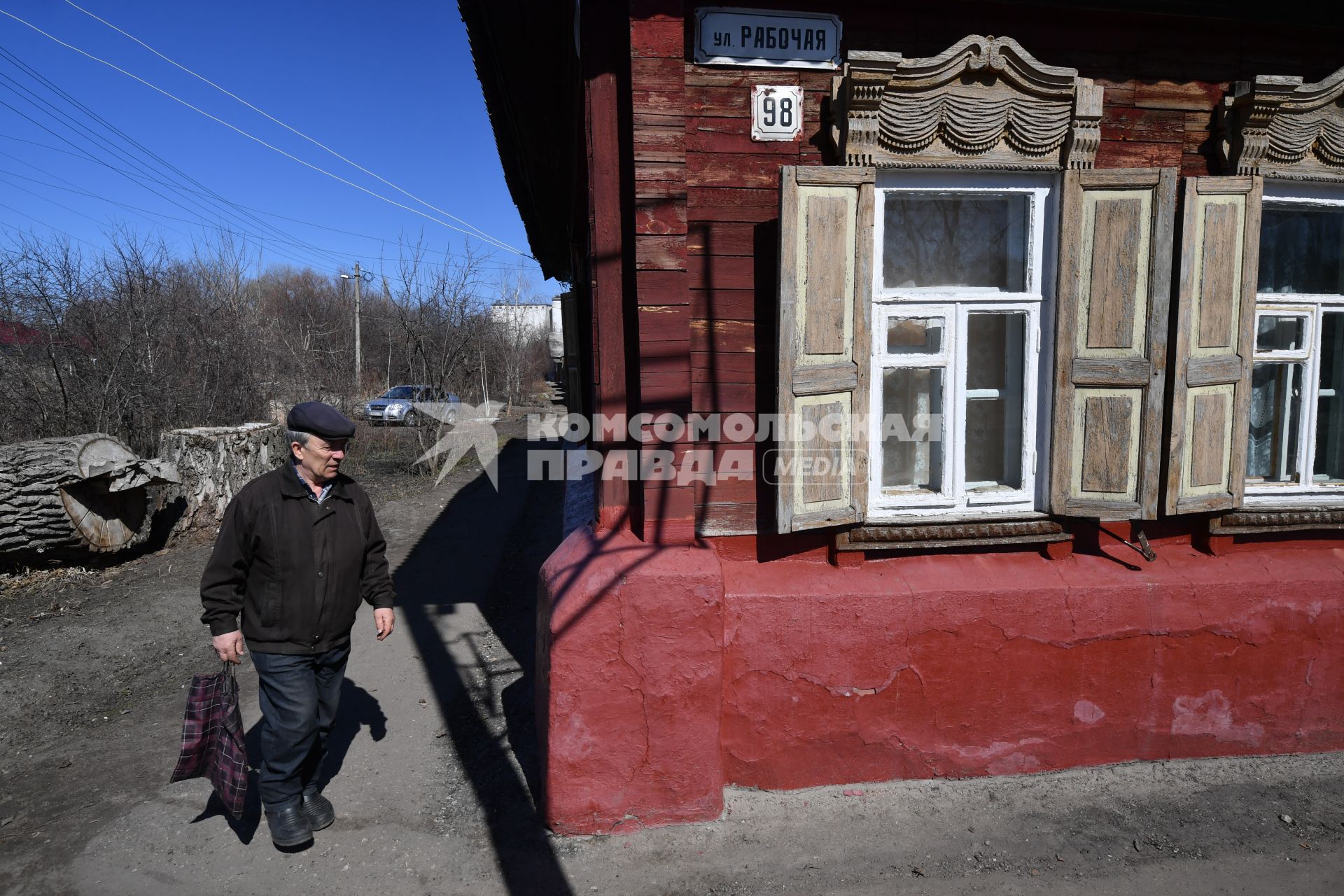 Балашов. На одной из улиц города.