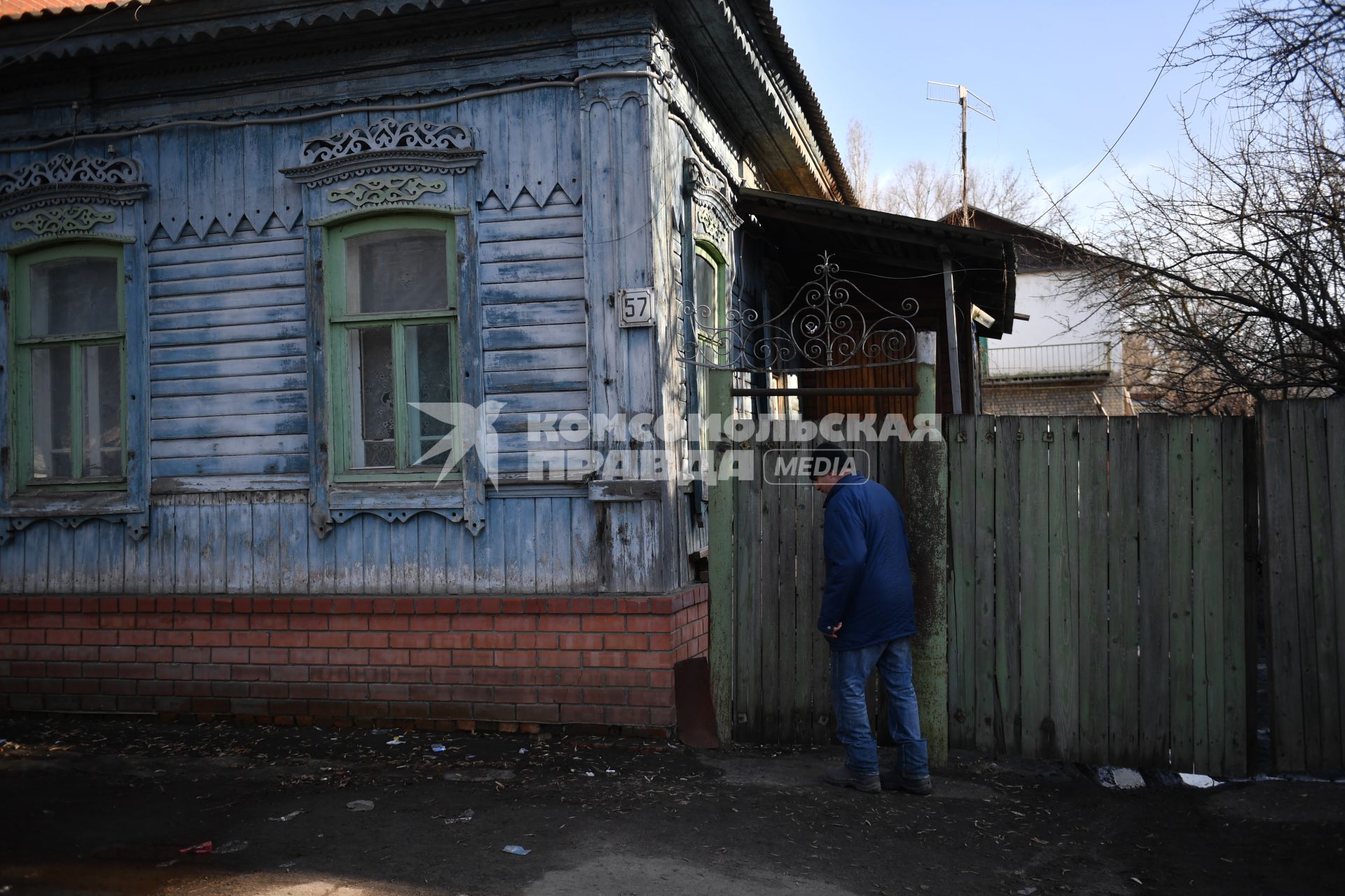 Балашов. Старый деревянный дом.