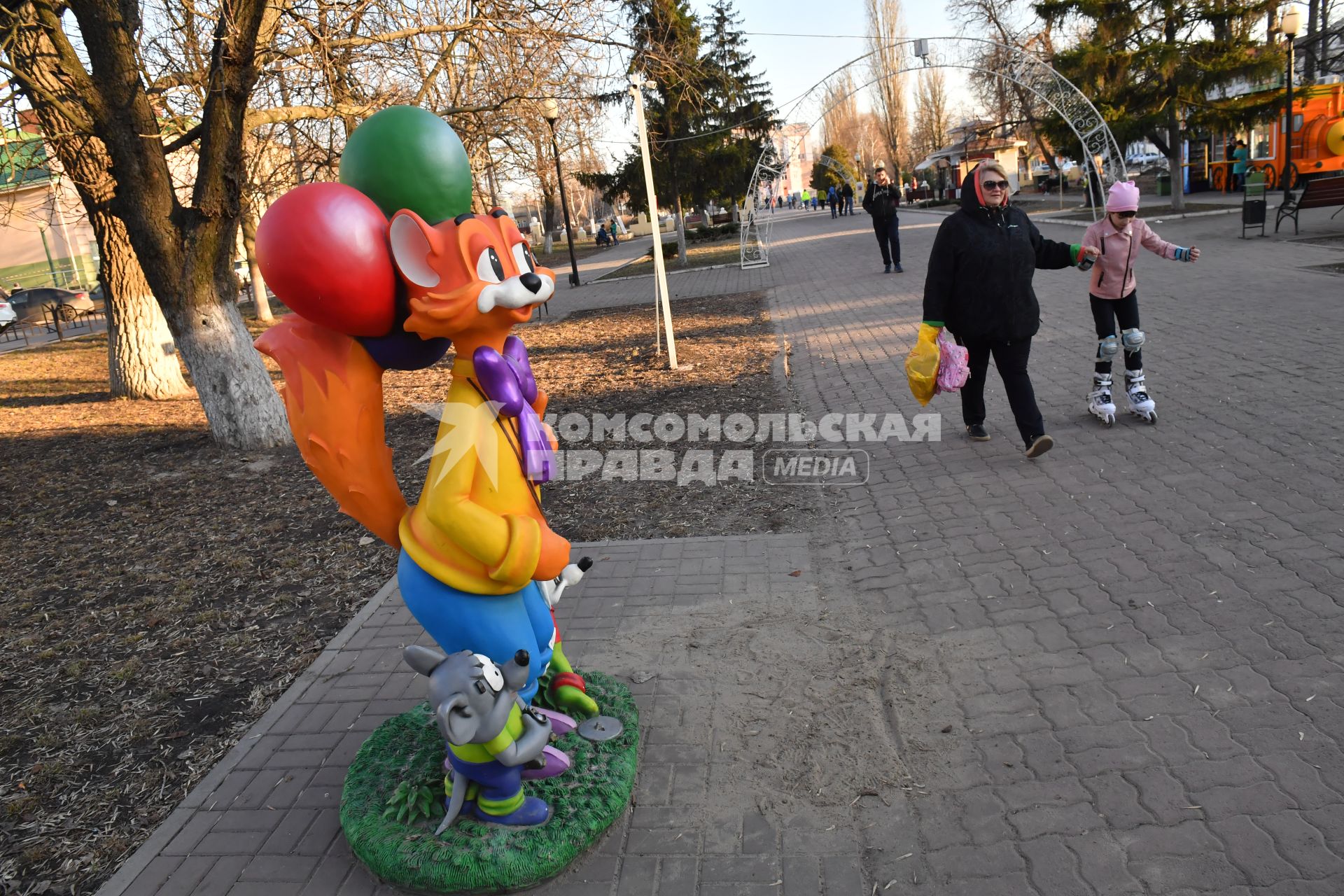 Борисоглебск. В городском парке.