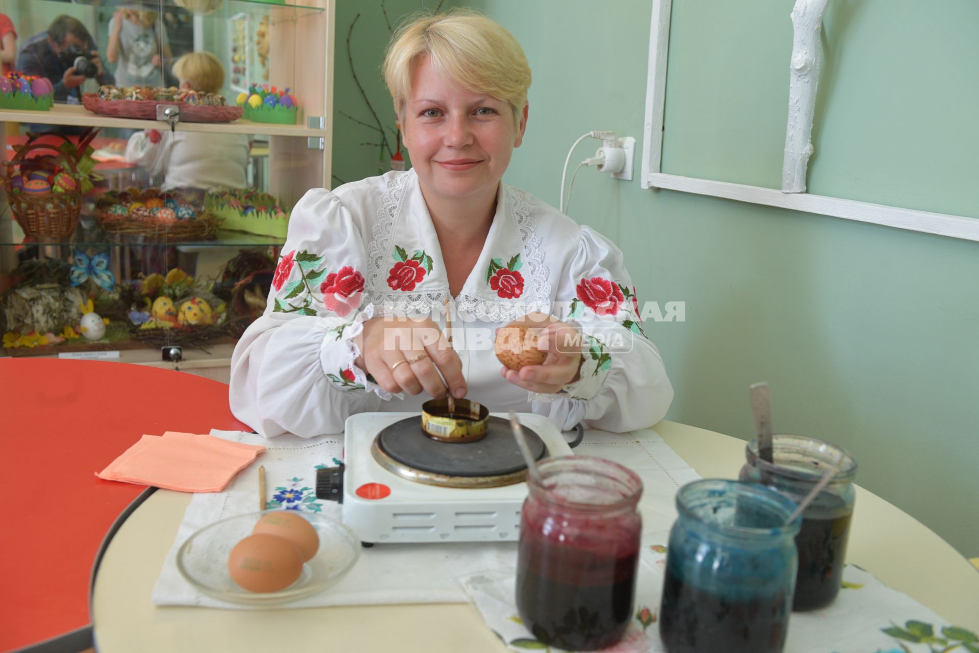 Беларусь, Сопоцкин. Музей писанки Сопоцкинского культурно-туристического центра.