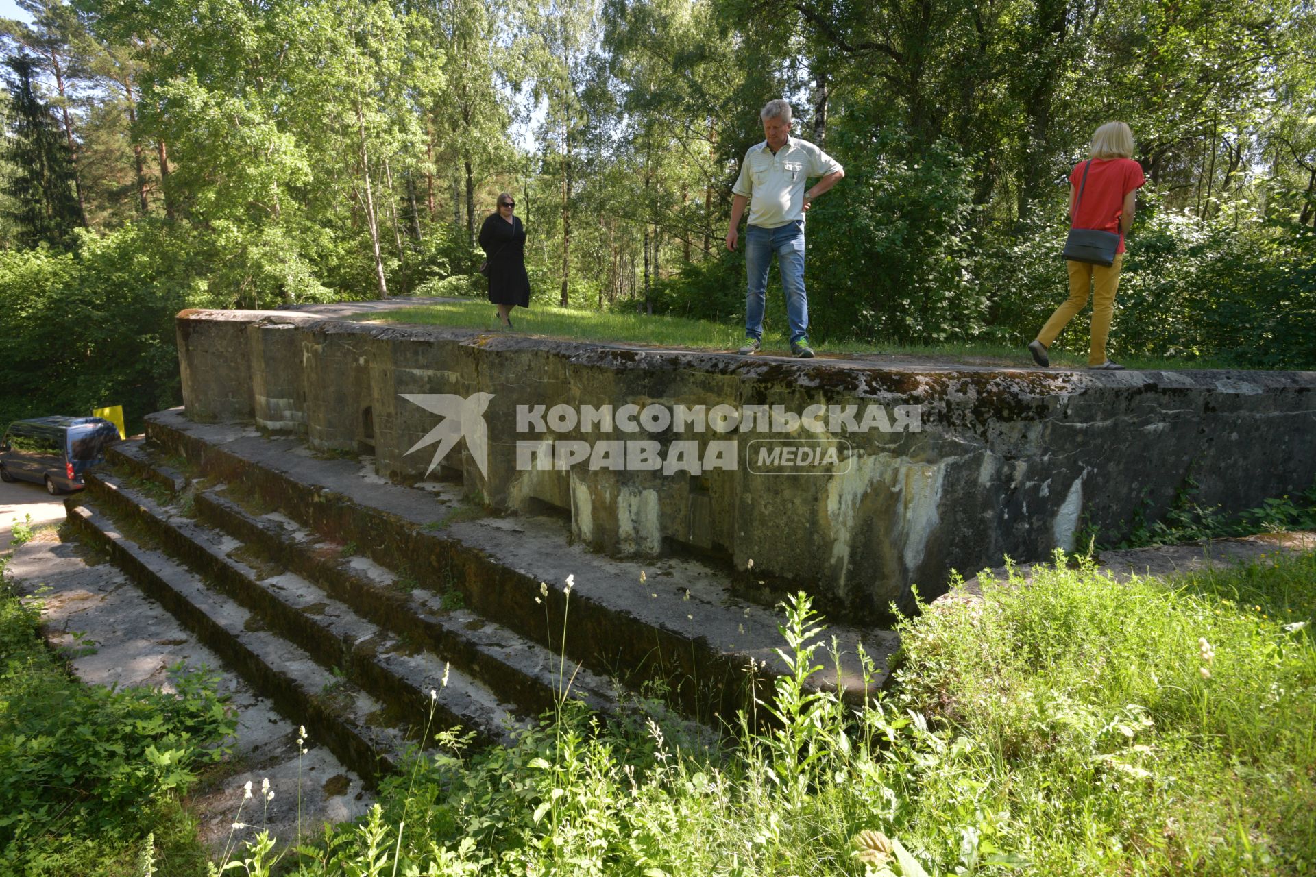 Беларусь, Гродненский район, д.Стрельчики. Экскурсия по форту IV Городненской крепости.