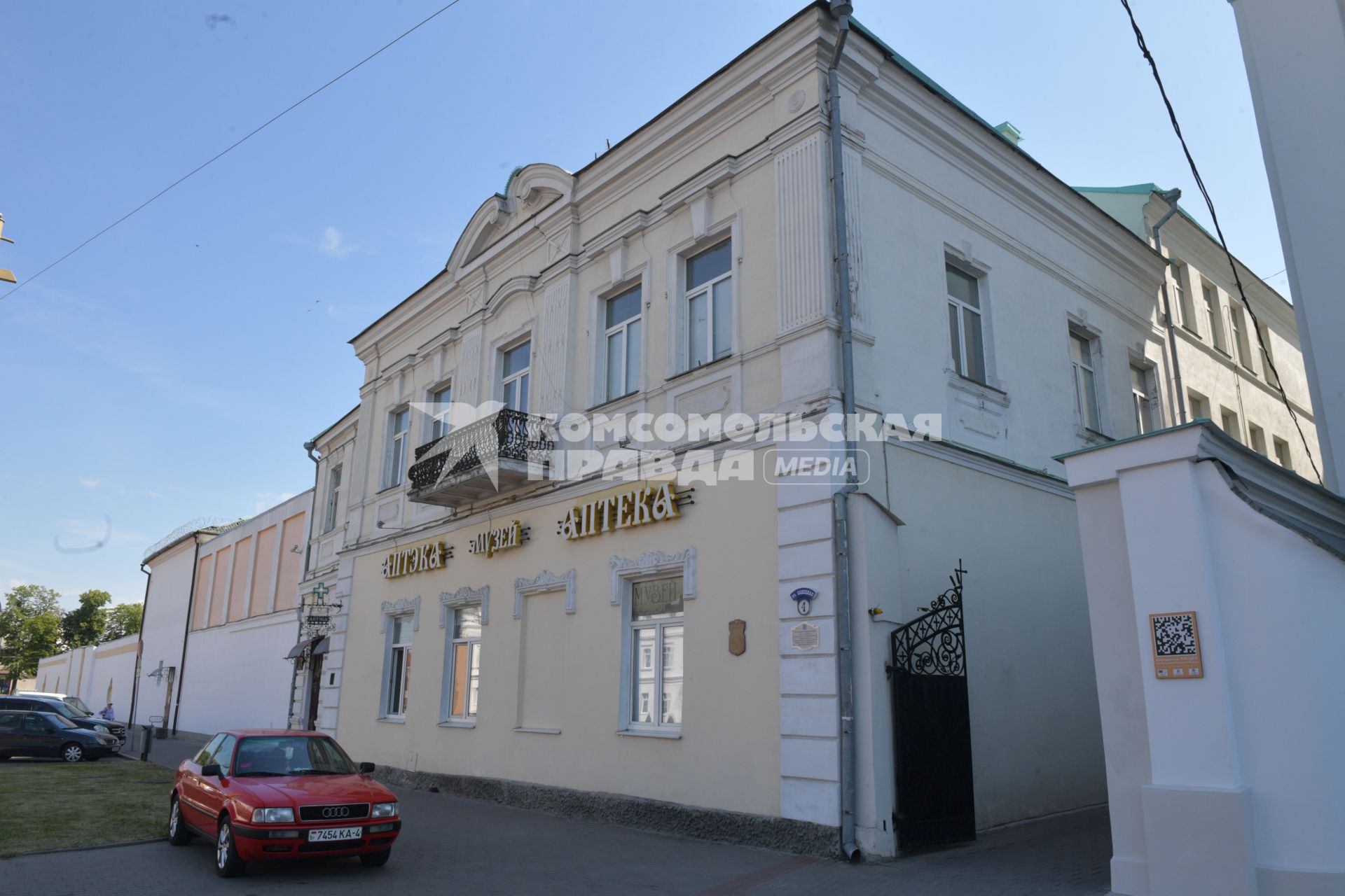 Беларусь, Гродно. Здание старейшей аптеки-музея.