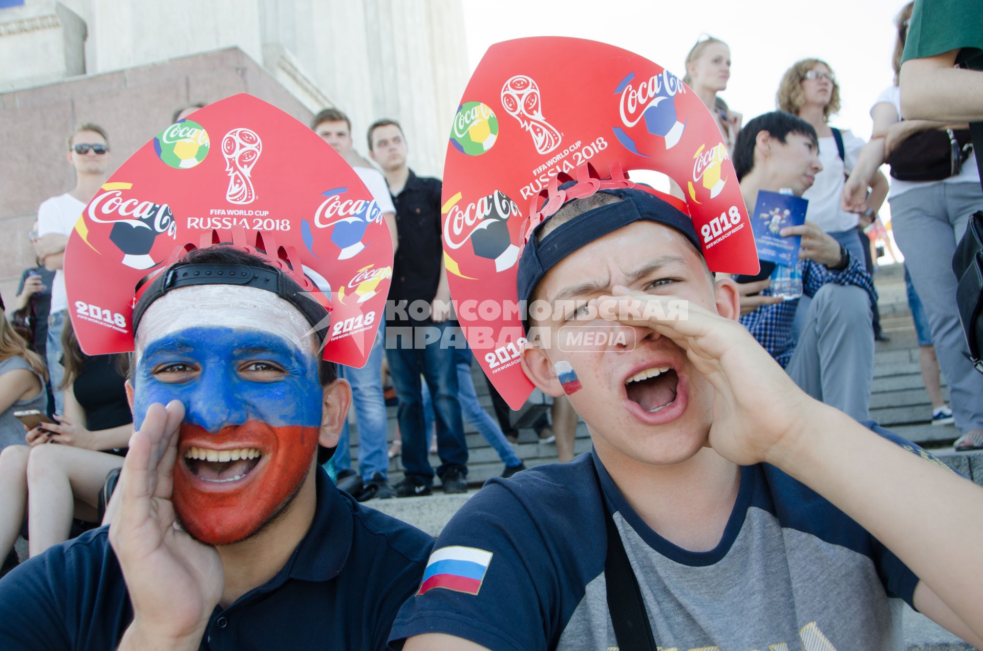 Волгоград.  Фестиваль болельщиков Чемпионата мира по футболу FIFA 2018.