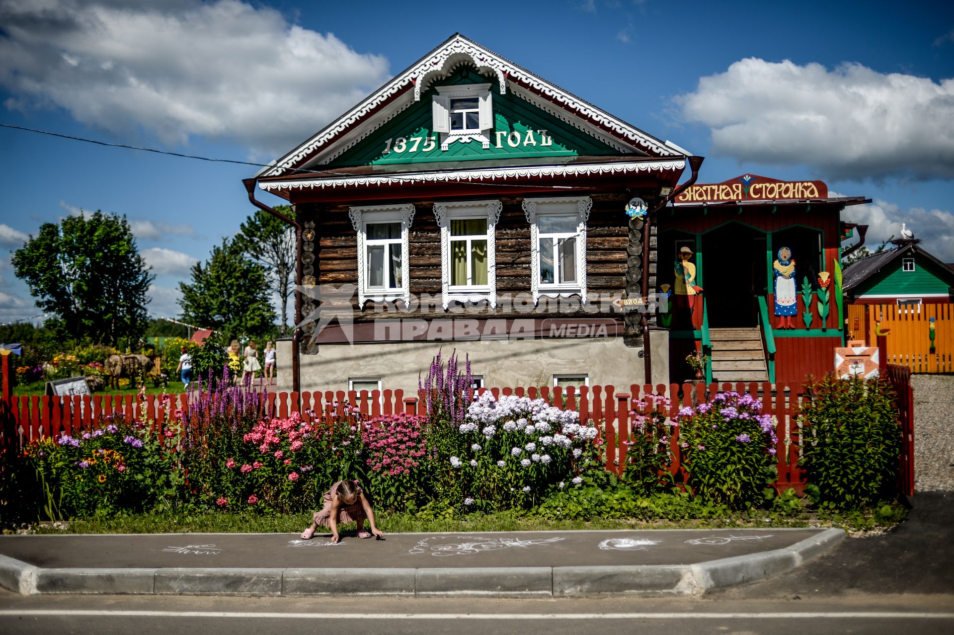 Плес. Эко-деревня `Знатная сторонка`.