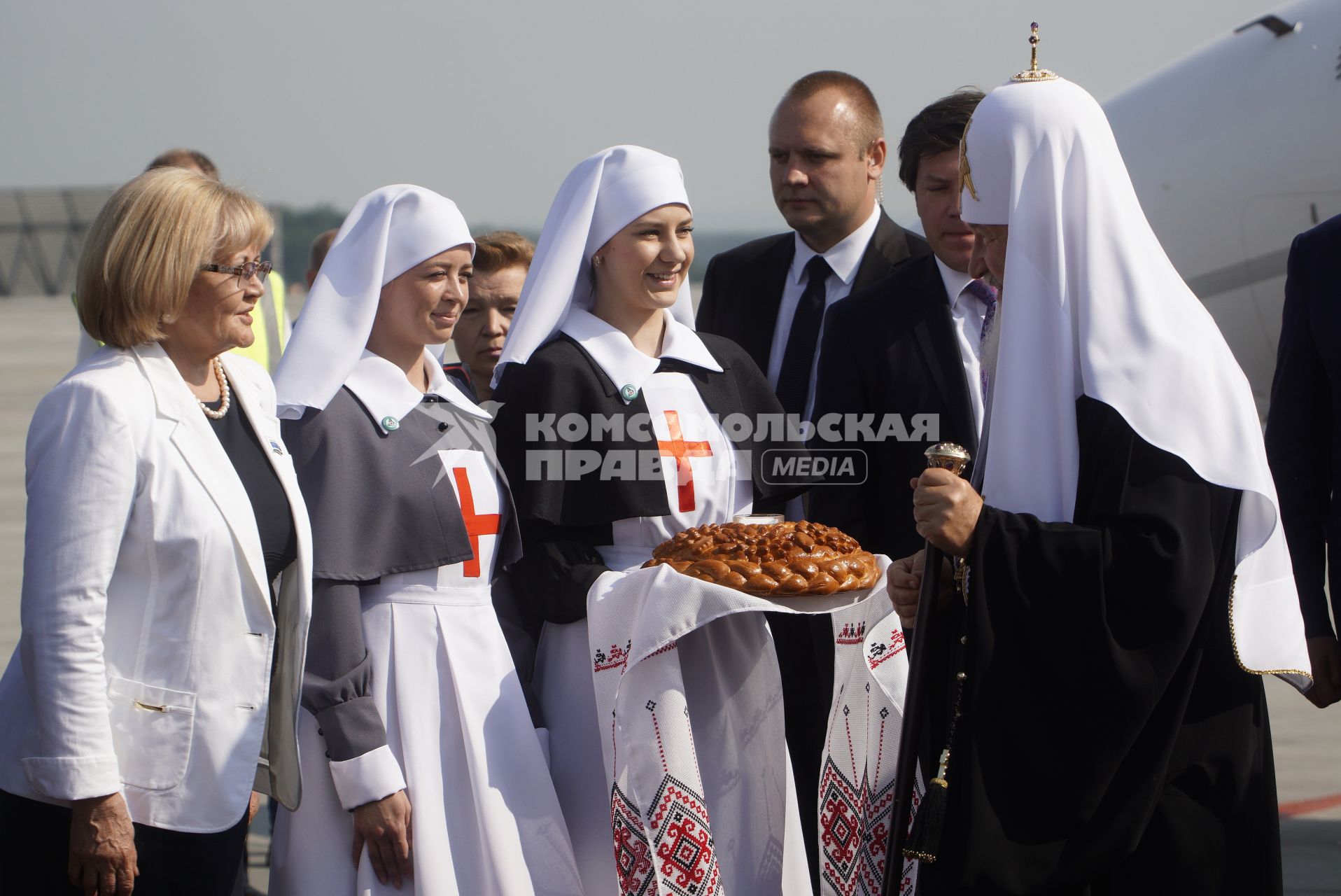 Екатеринбург. Патриарх Кирилл во время визита для участия в \'Царских днях\', посвященные 100-летию гибели семьи последнего русского царя Николая II