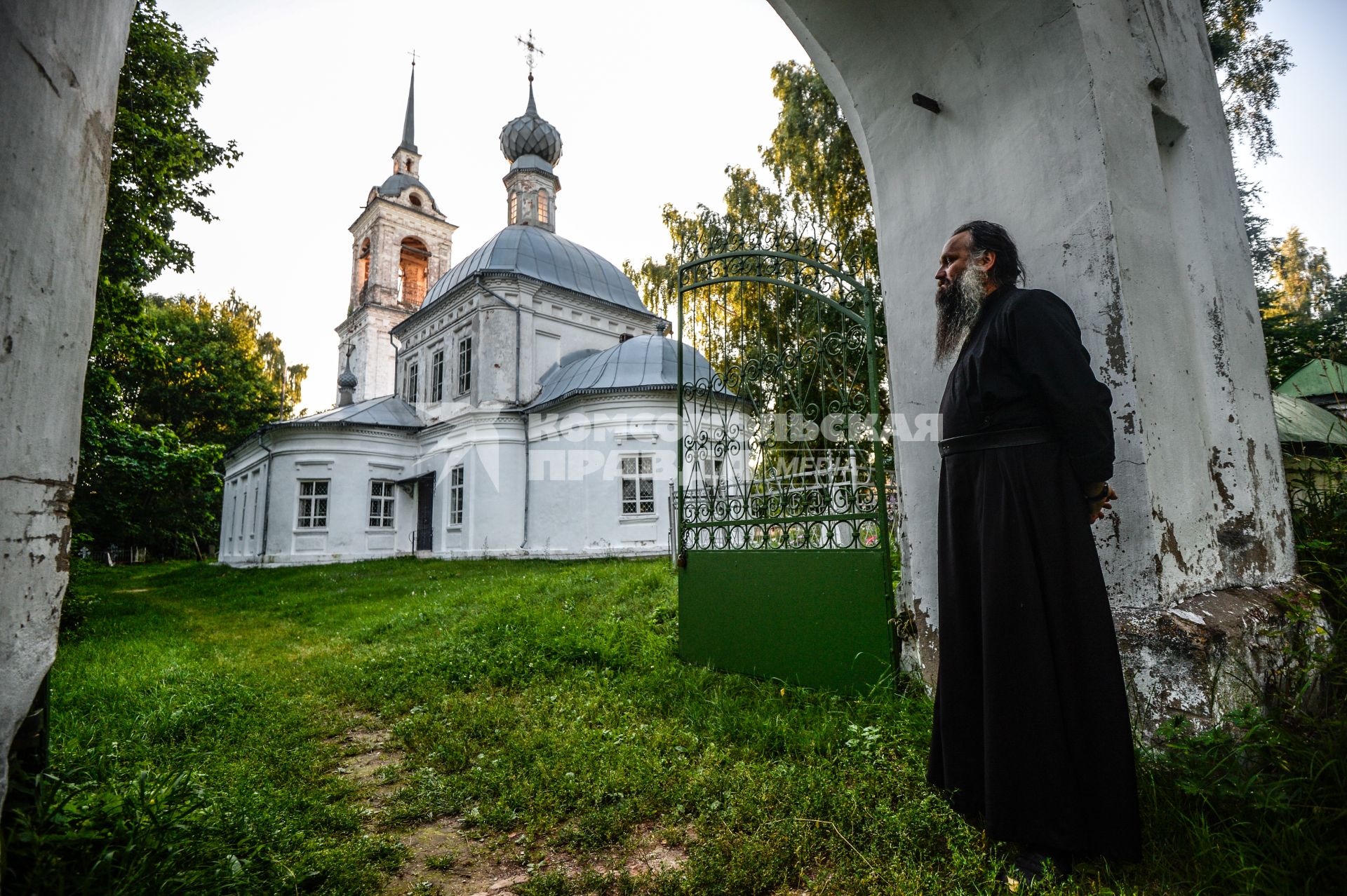 Кинешма. Настоятель Свято-Георгиевского монастыря отец Силуан.