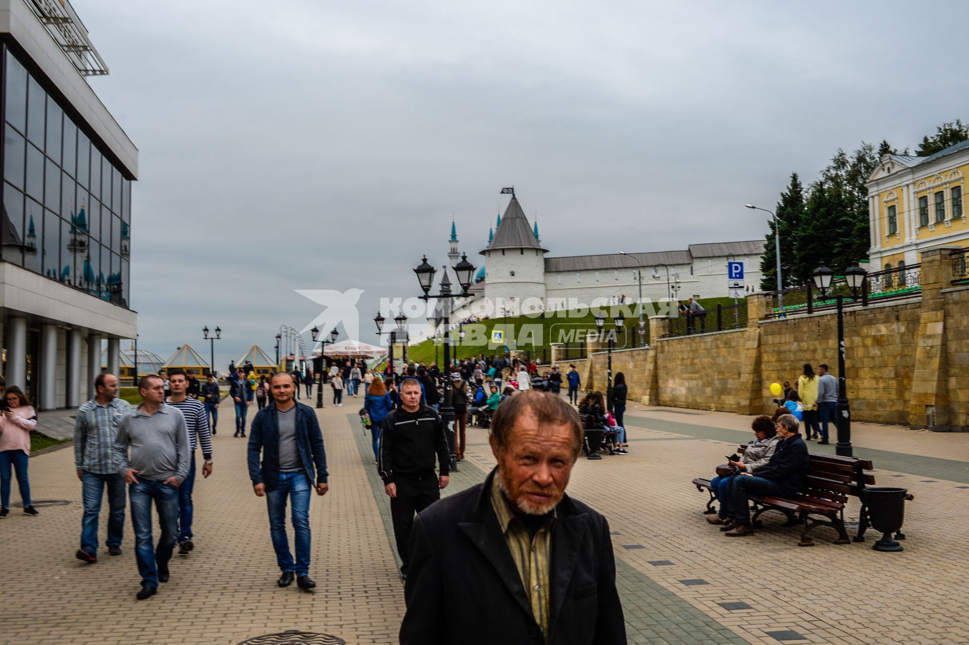 Татарстан, Казань. Улица Баумана.