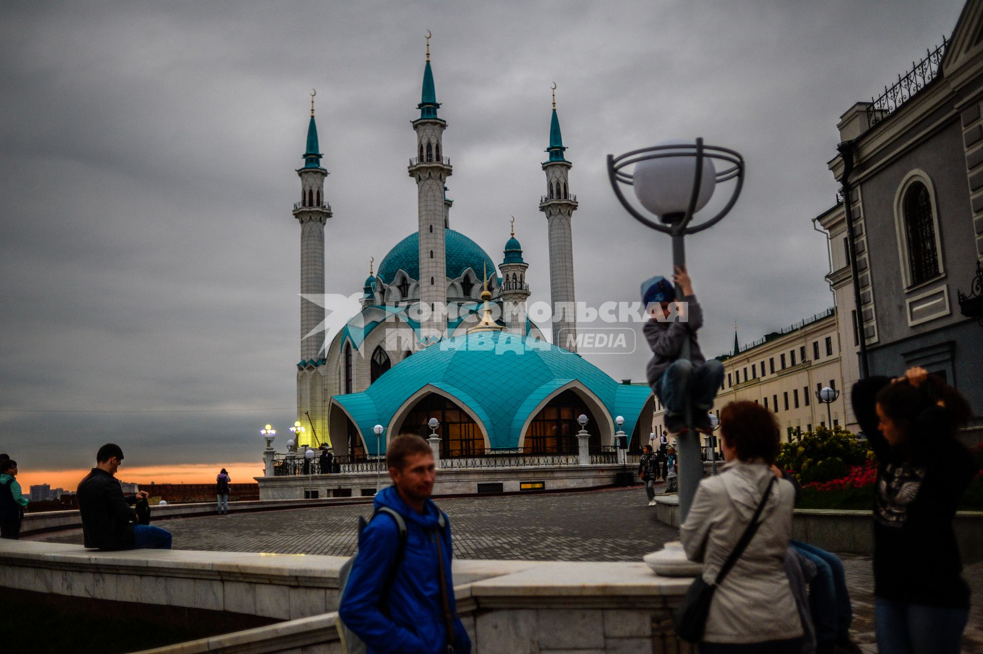 Татарстан, Казань. Мечеть Кул-Шариф  в Казанском кремле.