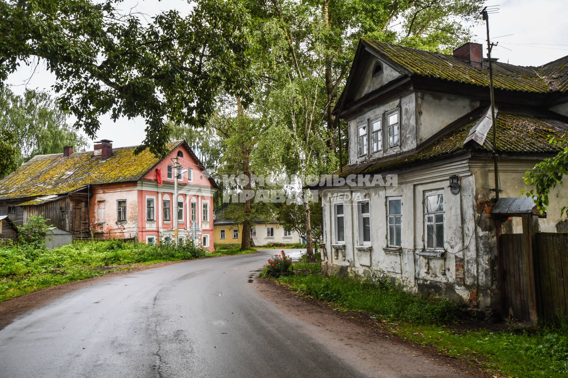 Селигер, Осташков. Виды города.