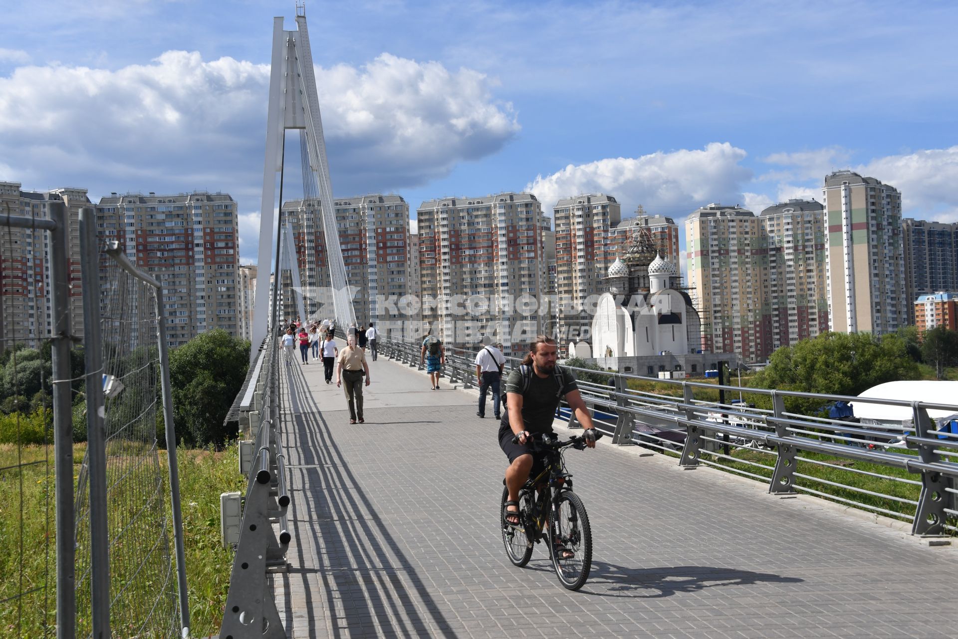 Московская область, Красногорск. Павшинский (Спасский) мост.