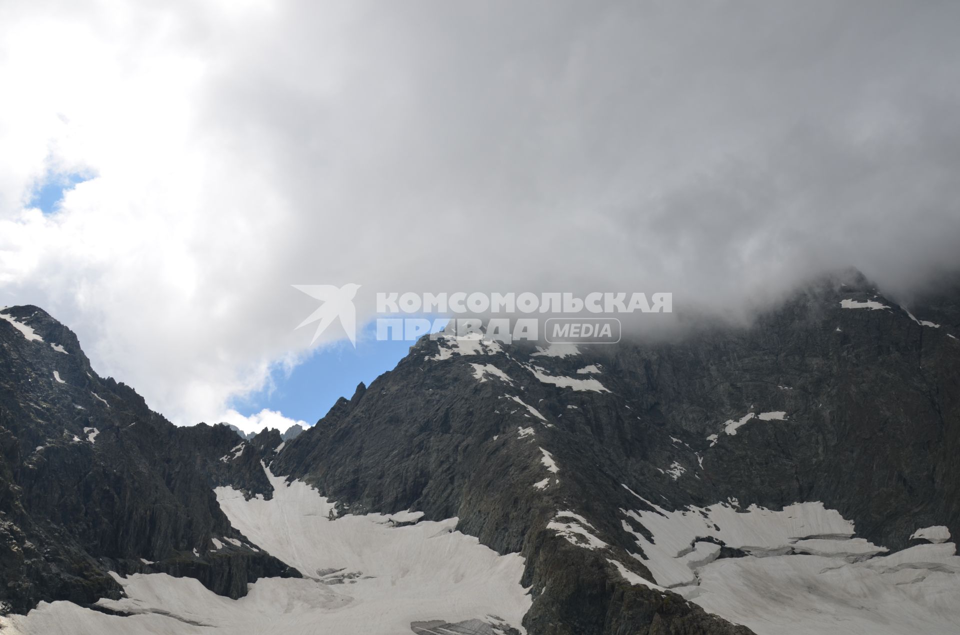 Алтайский край Усть-Калманский район ледник