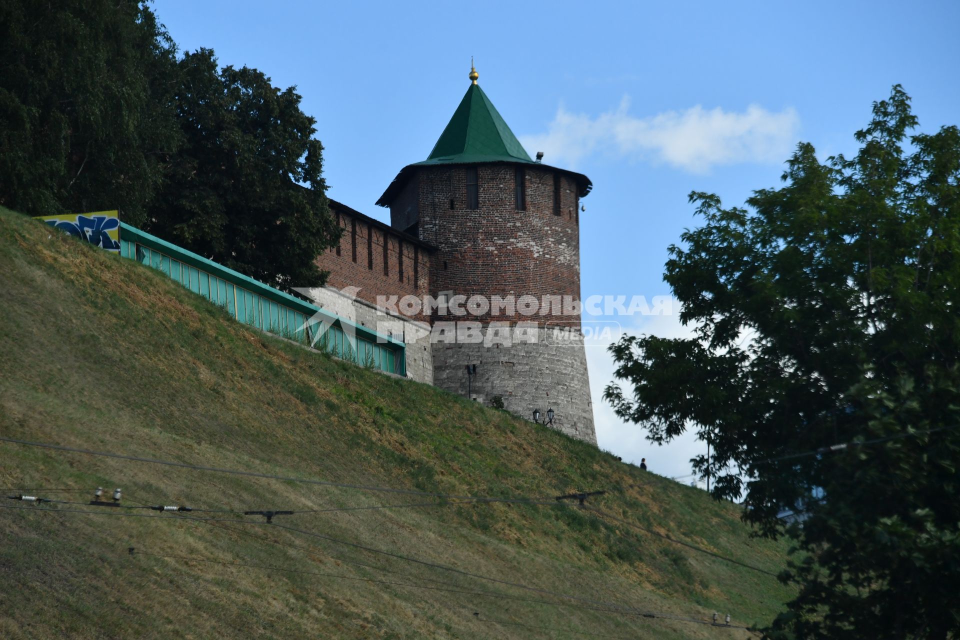 Нижний Новгород. Коромыслова башня Нижегородского кремля.