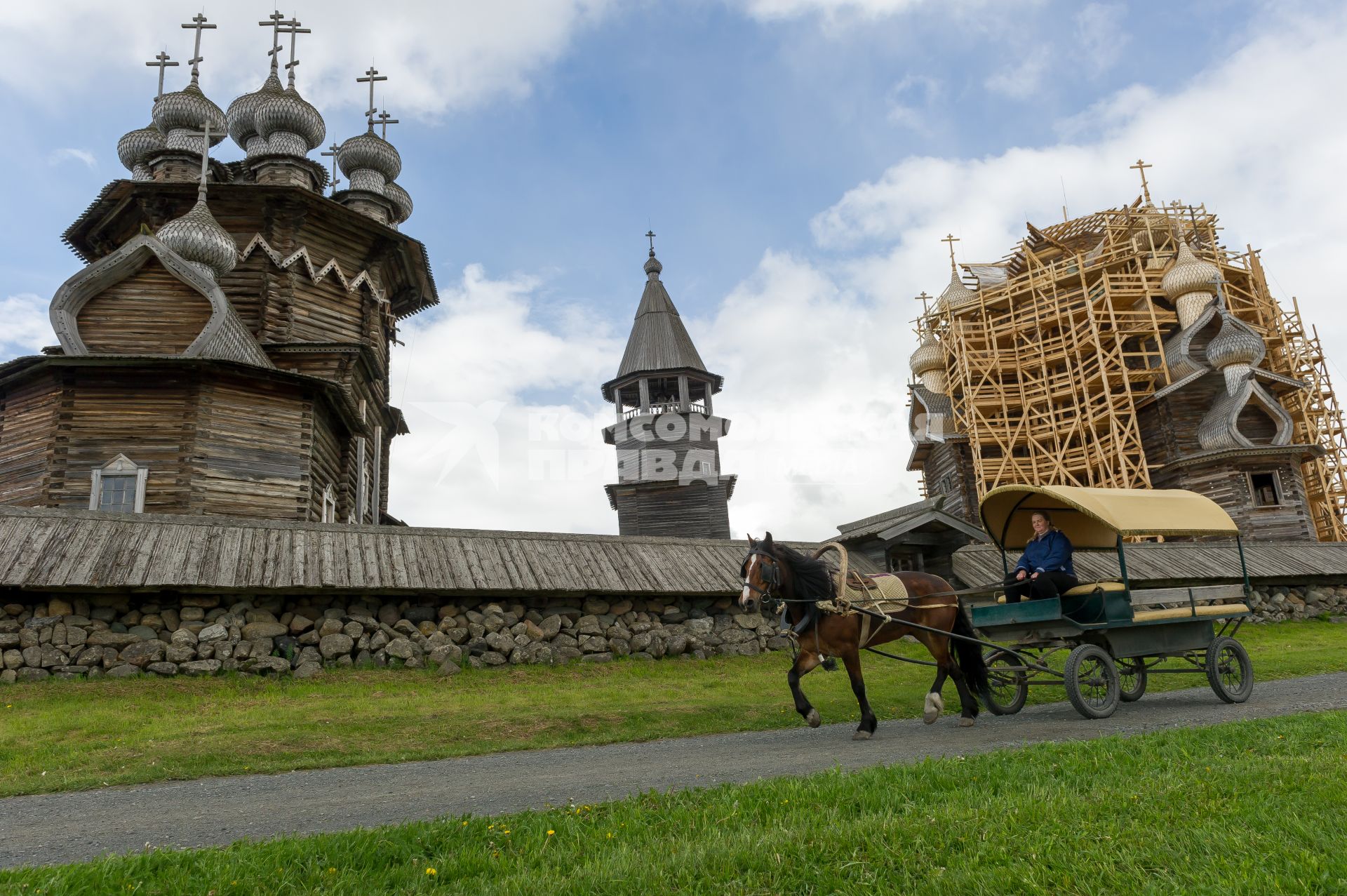 Республика Карелия. Кижи. Ансамбль Кижского погоста.