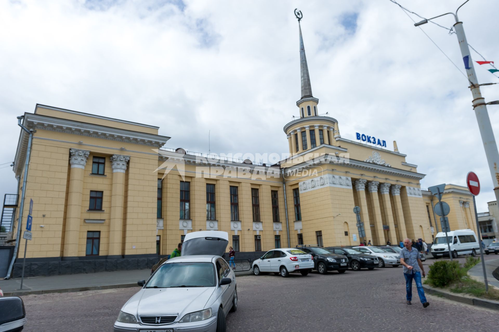 Республика Карелия. Петрозаводск. Железнодорожный вокзал.