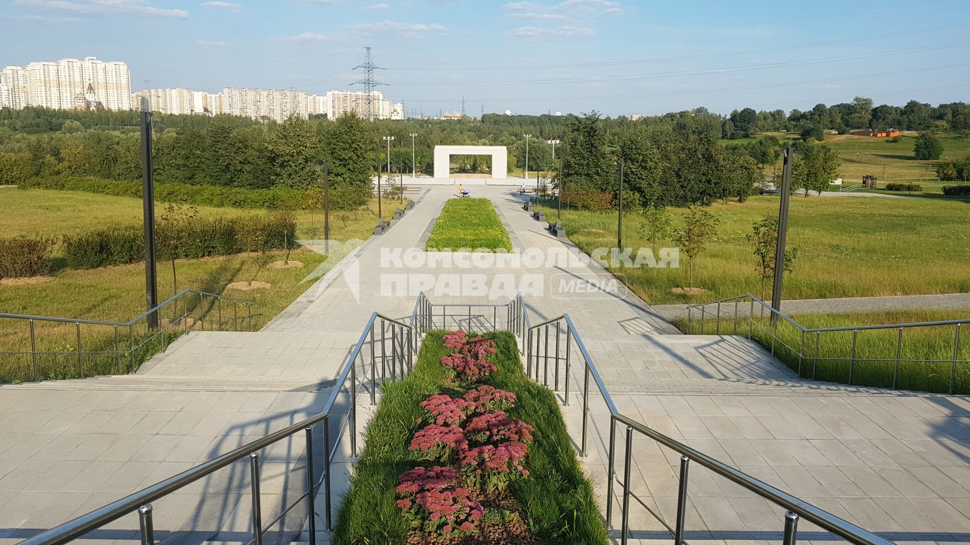 Москва. Ландшафтный парк `Митино`.