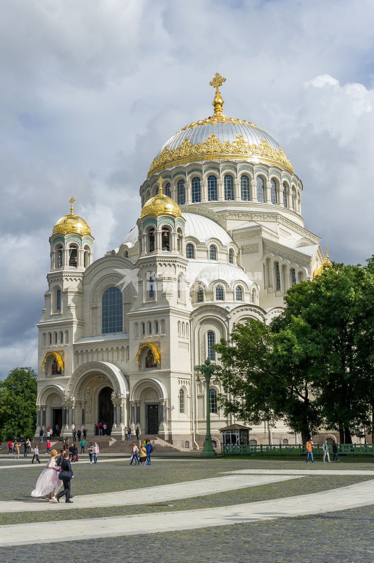 Кронштадт. Морской Никольский собор.